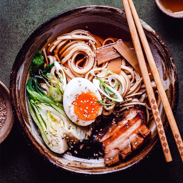 Shoyu Ramen - Mushroom Dashi